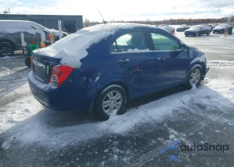2014 Chevrolet Sonic Lt Auto z USA, uszkodzony, nr VIN 1G1JC5SH8E4164486